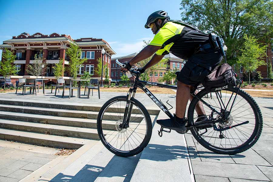 Training for Bike Patrol | Mississippi State University