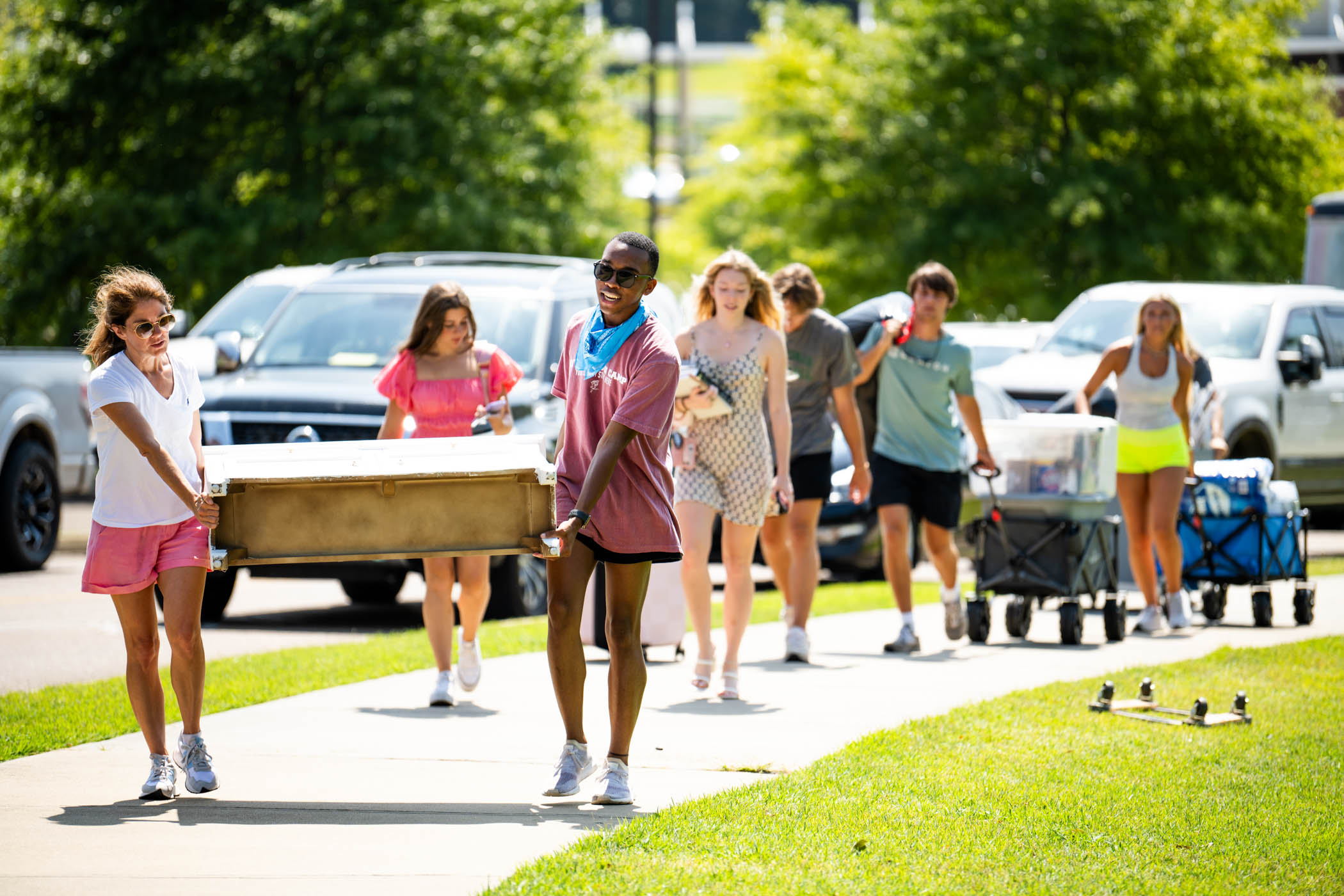 MSU Housing and Residence Life welcomed incoming and returning students and their families to campus during &quot;MVNU2MSU.&quot;