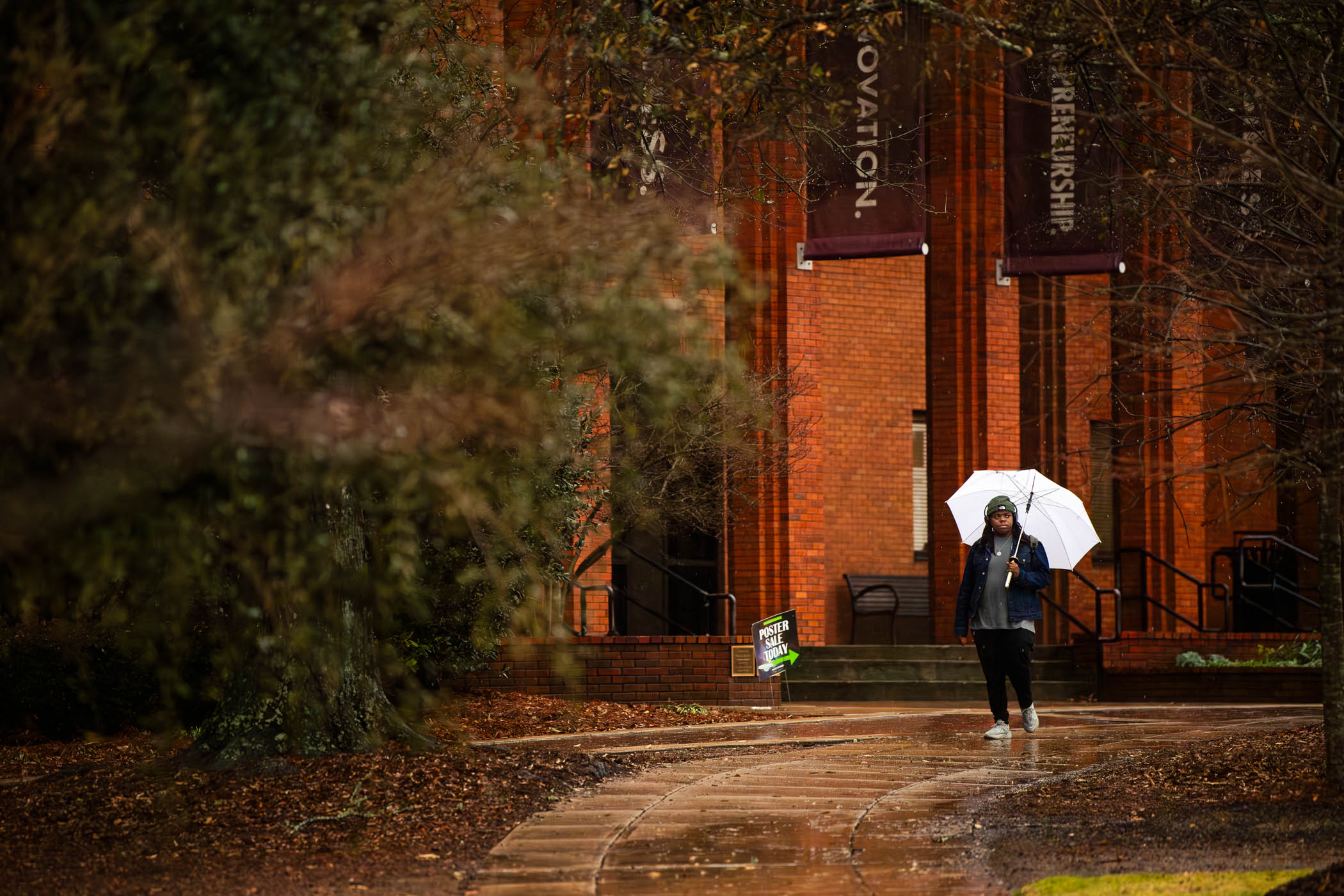 A Monday [July 15] afternoon rain shower is a prelude to more welcomed rainfall and cooler temperatures forecast to reach Mississippi State and Starkville by the end of the week.