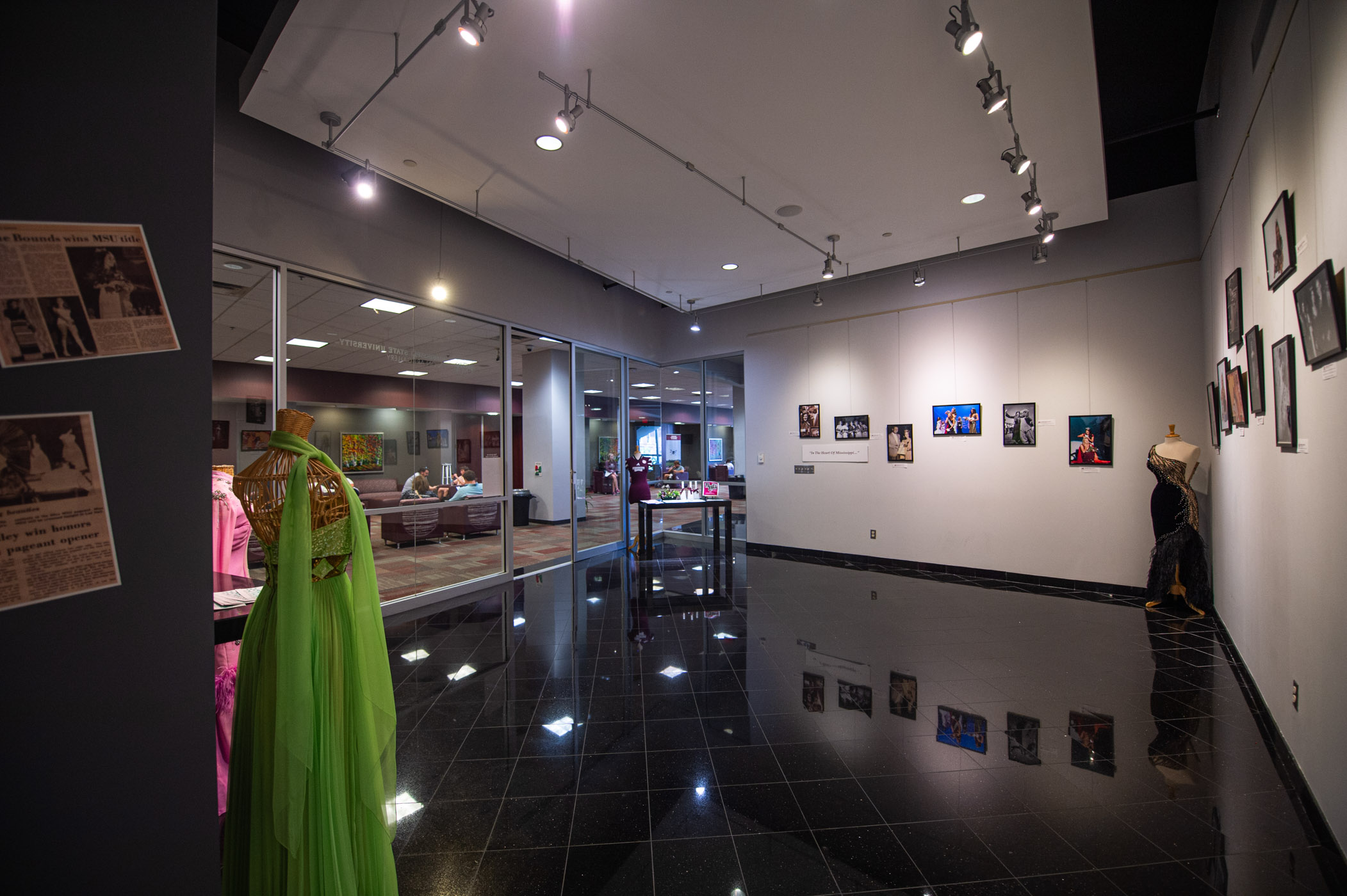 MSU's Center for Student Activity presents a special art exhibit showcasing the university's current and past winners in Colvard Student Union's Art Gallery. The special display helps promote the 2024 Miss MSU Pageant, coming to the Bettersworth Auditorium's mainstage on October 17 while also highlighting the legacies and service of those who wore the crown.
