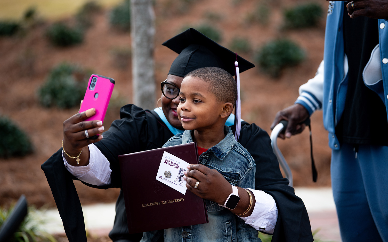 More than 1,600 Mississippi State fall graduates earned degrees across the university’s Starkville and Meridian campuses this week, with family members celebrating parents, children, grandchildren and loved ones on their academic journeys and success. The Class of 2024 includes more than 1,200 undergraduates and almost 400 graduate and professional students.