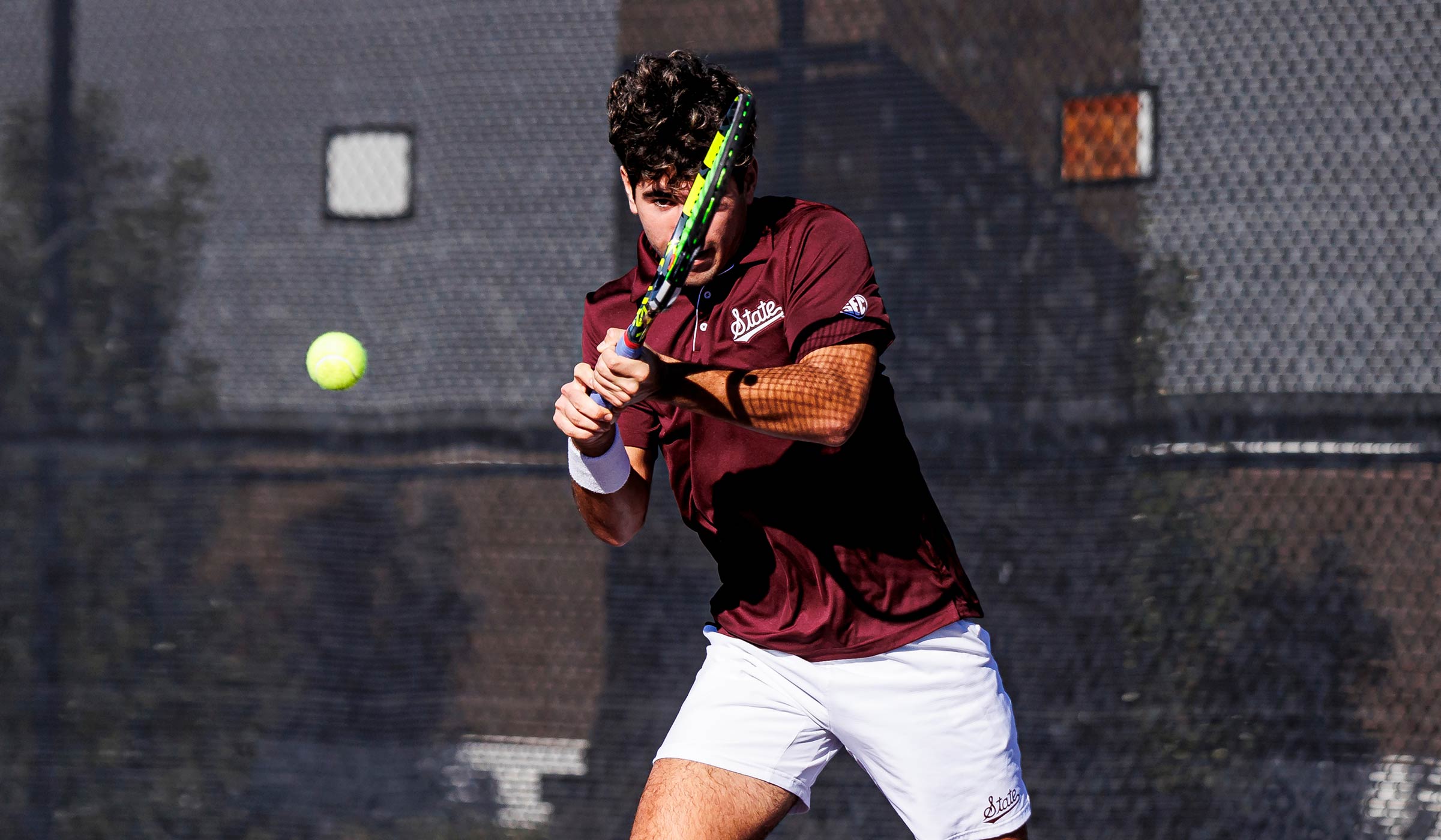 Mississippi State's Roberto Ferrer Guimaraes during the match