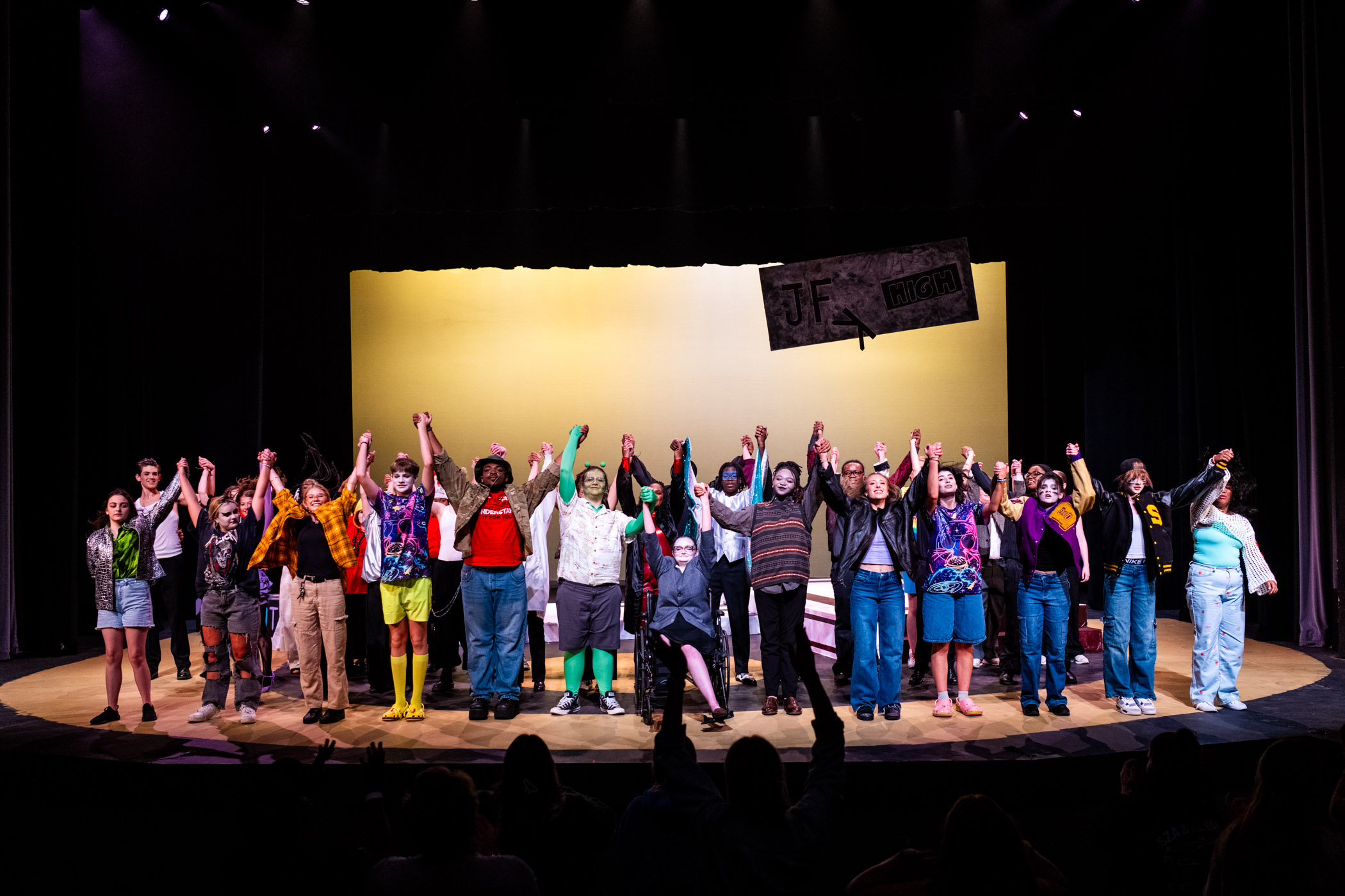 MSU's Summer Scholars take a bow following a successful pre-show run of "Are You Still Watching?"-- an original three- act musical written and performed by the campers. The Summer Scholars “On Stage” camp offers students in grades 7-12 an immersive experience in acting, writing, production, and technical theater, culminating in live performances at McComas Auditorium. Campers gain confidence, creativity, and collaboration skills in a supportive, hands-on learning environment.