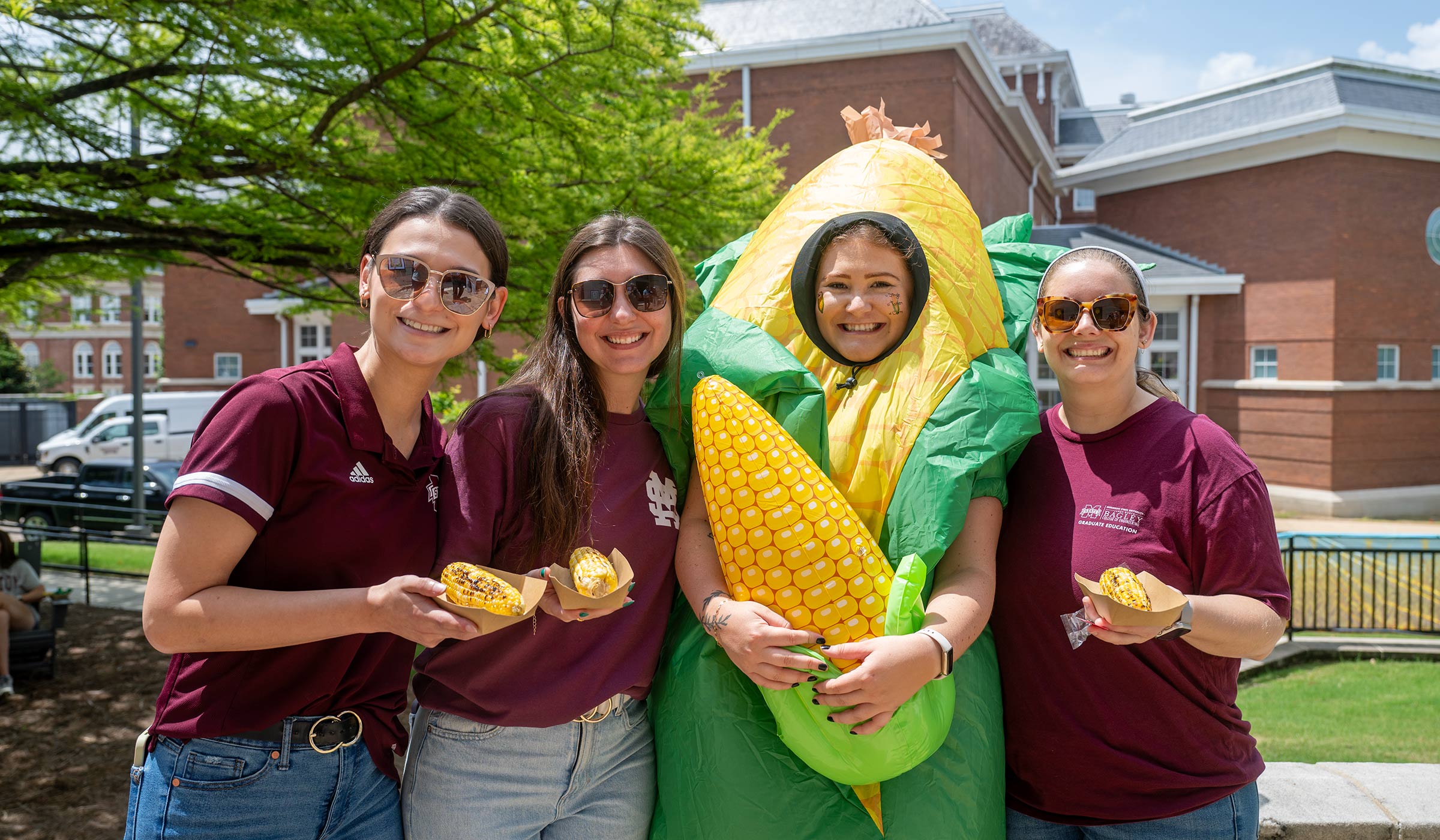 MSU faculty celebrate Corn Day 