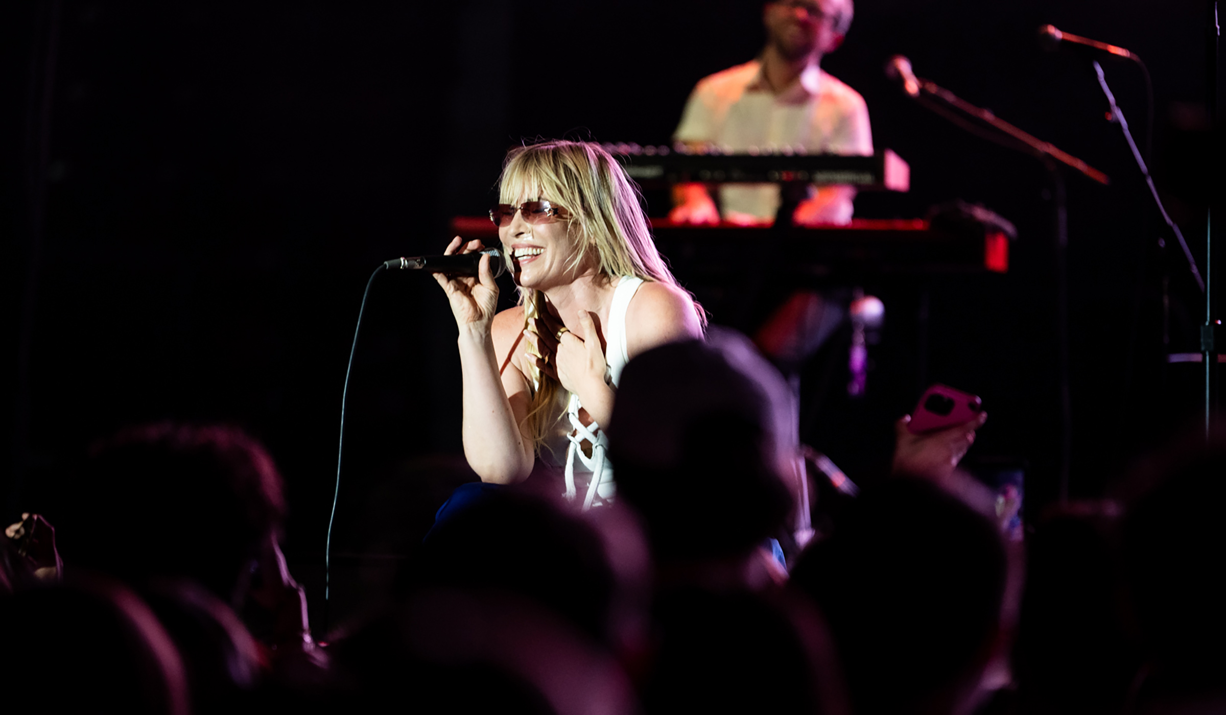 Pop singer Natahsa Bettingfield, this year's Bulldog Bash headliner, took the stage at Humphrey Collesium on Friday [Oct. 3].