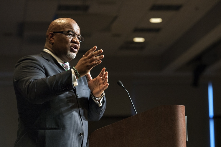 MLK Day Breakfast - MVSU President William B. Bynum