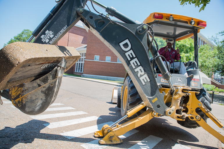 Facilities Management Installs New Building Signs