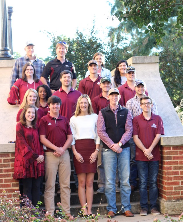 Members of the MSU student chapter of the National Agri-Marketing Association