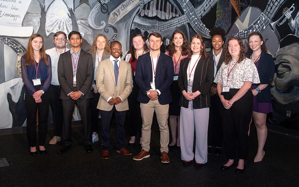 Three Minute Thesis group photo