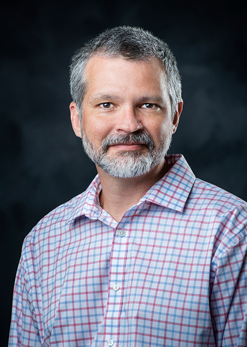 Studio portrait of Tony Boudreaux