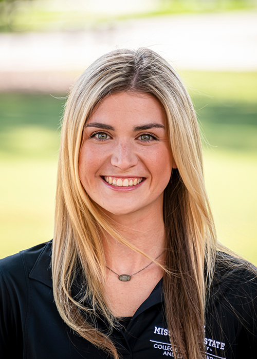 Mari-Todd Stidham Brown wearing an MSU CALS Ambassador shirt