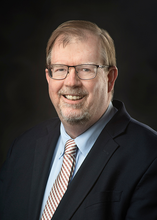 Studio portrait of Keith Coble