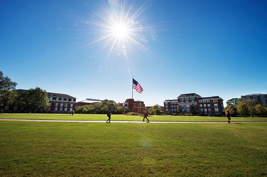 Mississippi State will host several events as part of Green Week, beginning with a ribbon cutting Monday [Oct. 15] at the MSU Community Garden. (Photo by Megan Bean)