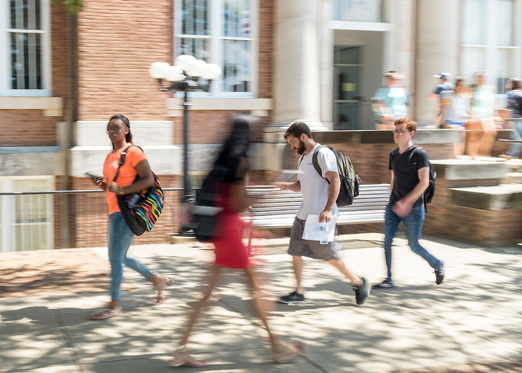 Mississippi State is touting another historic enrollment, along with the largest freshman class in university history. (Photo by Robert Lewis)