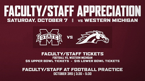 MSU Staff, Faculty Appreciation events