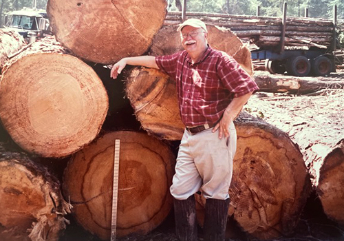 Stephen W. “Billy” May III recognized by the College of Forest Resources