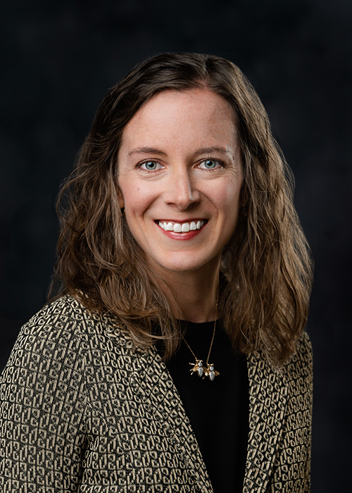 Studio portrait of Lauren Priddy