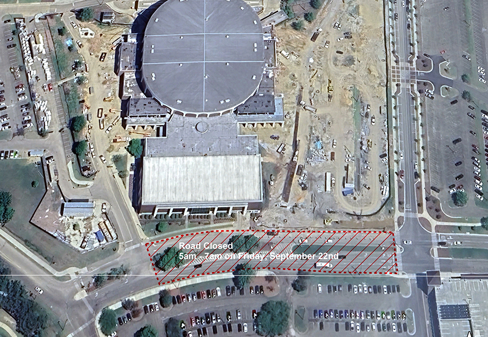 Bailey Howell Drive closure map