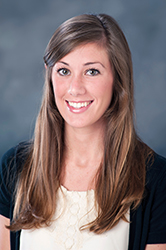 Studio portrait of Chelsey Vincent