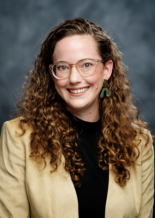 Studio portrait of Anne Welch