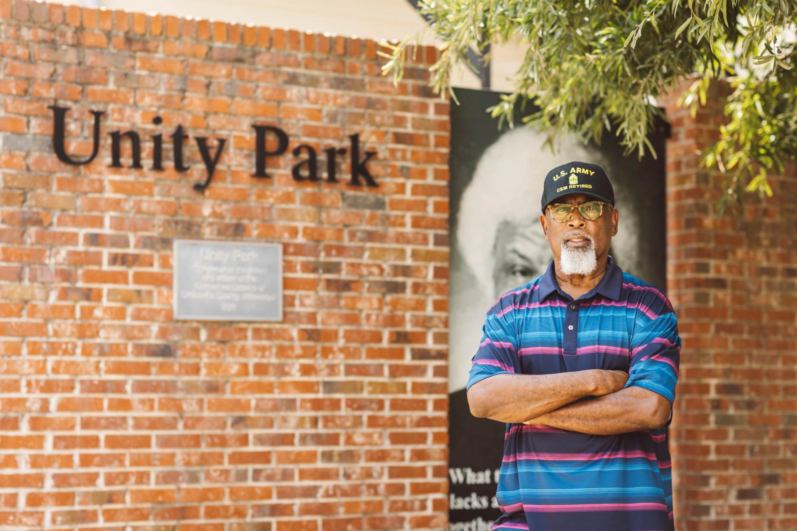 Portrait of Chris Taylor at Starkville's Unity Park