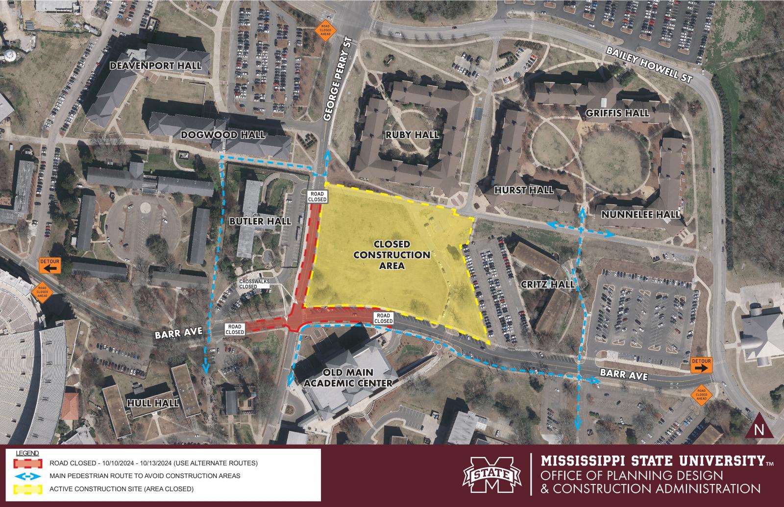 Construction map