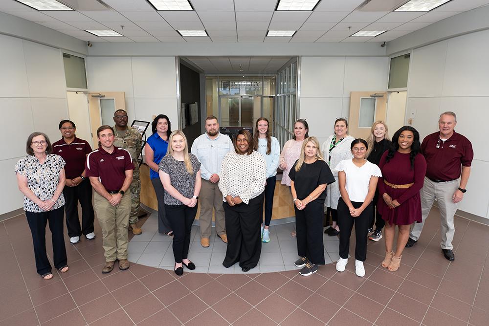 Representatives from MSU CAVS-Extension, the Mississippi State Department of Health and rural hospitals across the state are pictured during CAVS-Extension’s Healthcare Lean Certificate training.