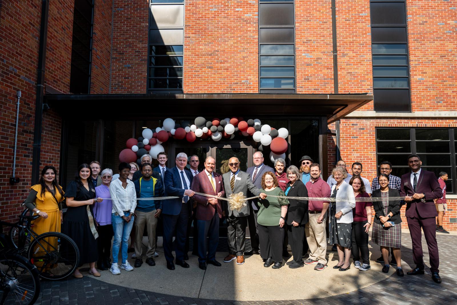 Butler Hall ribbon cutting