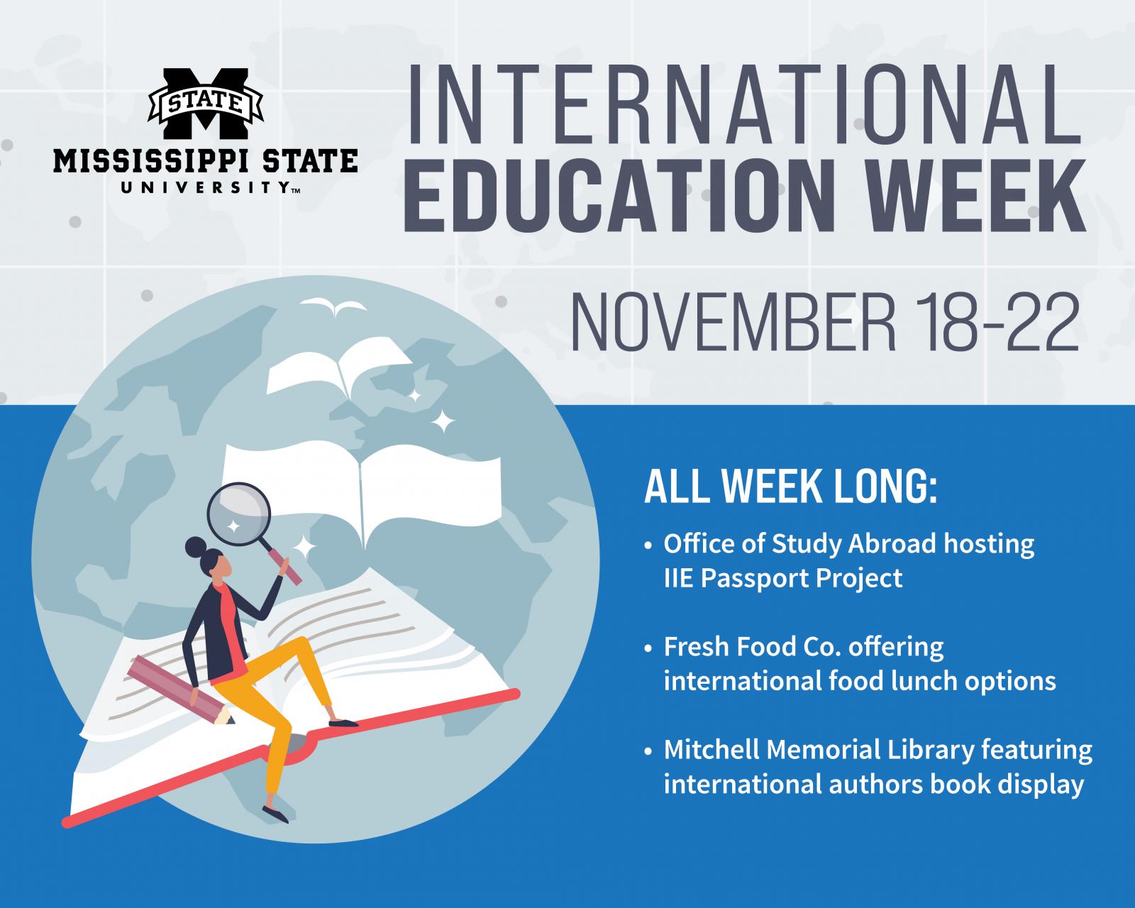 International Education Week: Nov. 18-22