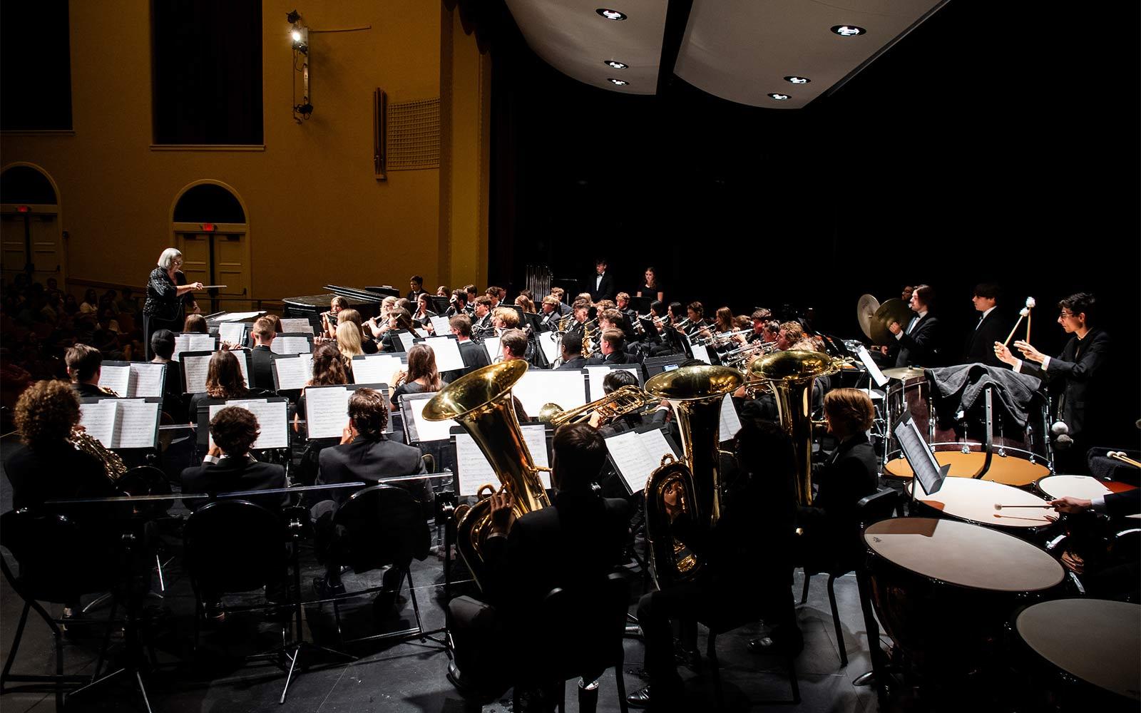 MSU's Wind Ensemble performs in Lee Hall