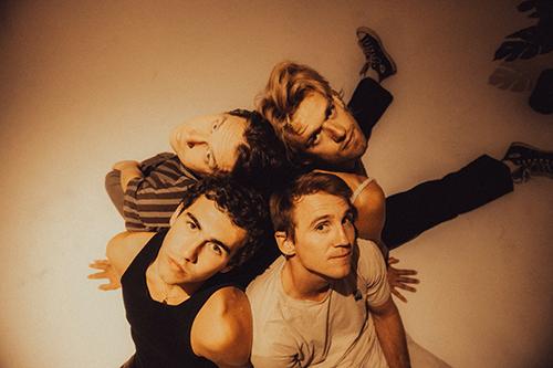 A promotional photo of the band The Moss.