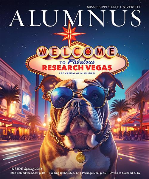 cover art from Alumnus Magazine's Spring 2024 issue