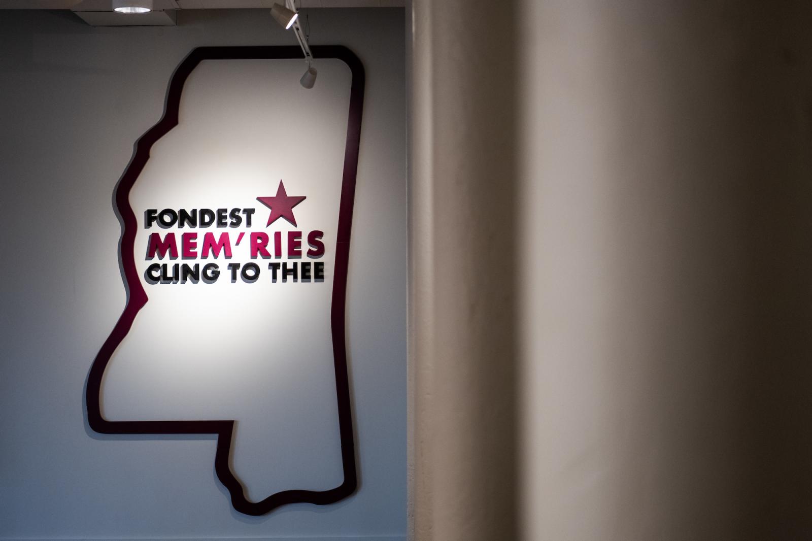 fondest memories cling to thee sign