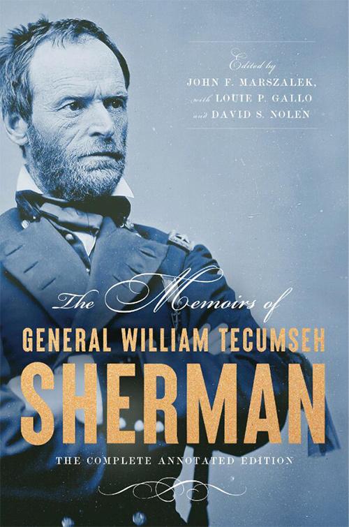 “The Memoirs of General William Tecumseh Sherman—The Complete Annotated Edition” book cover