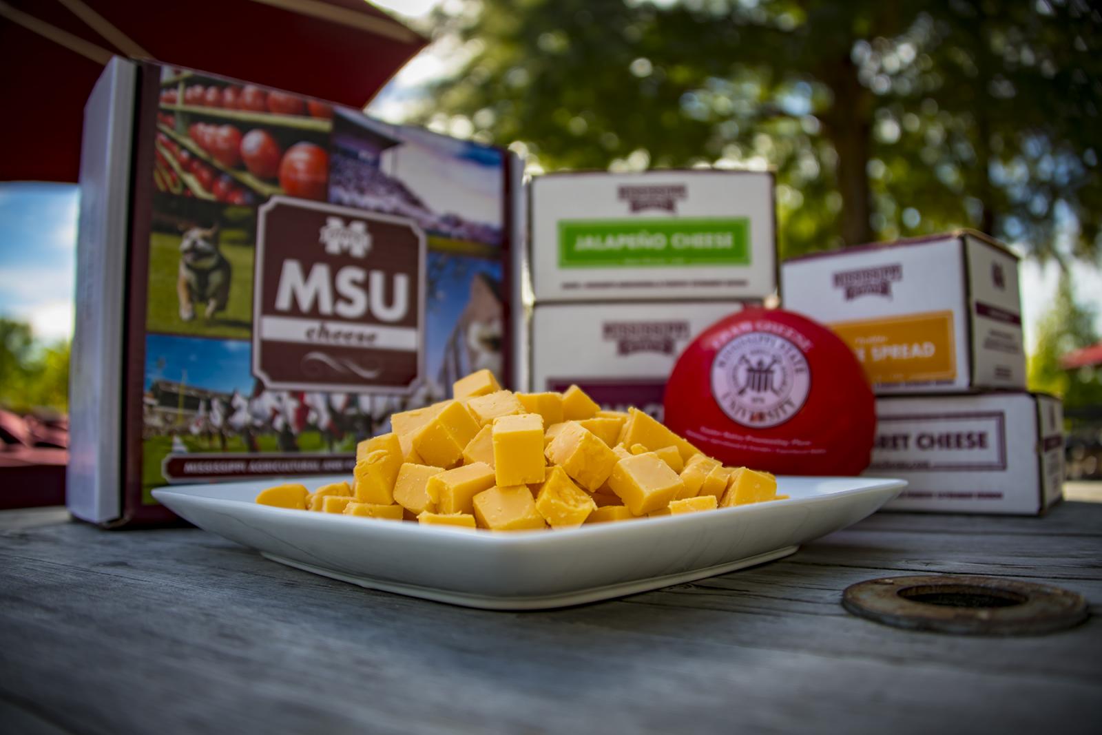 MSU cheese from the MAFES Sales Store
