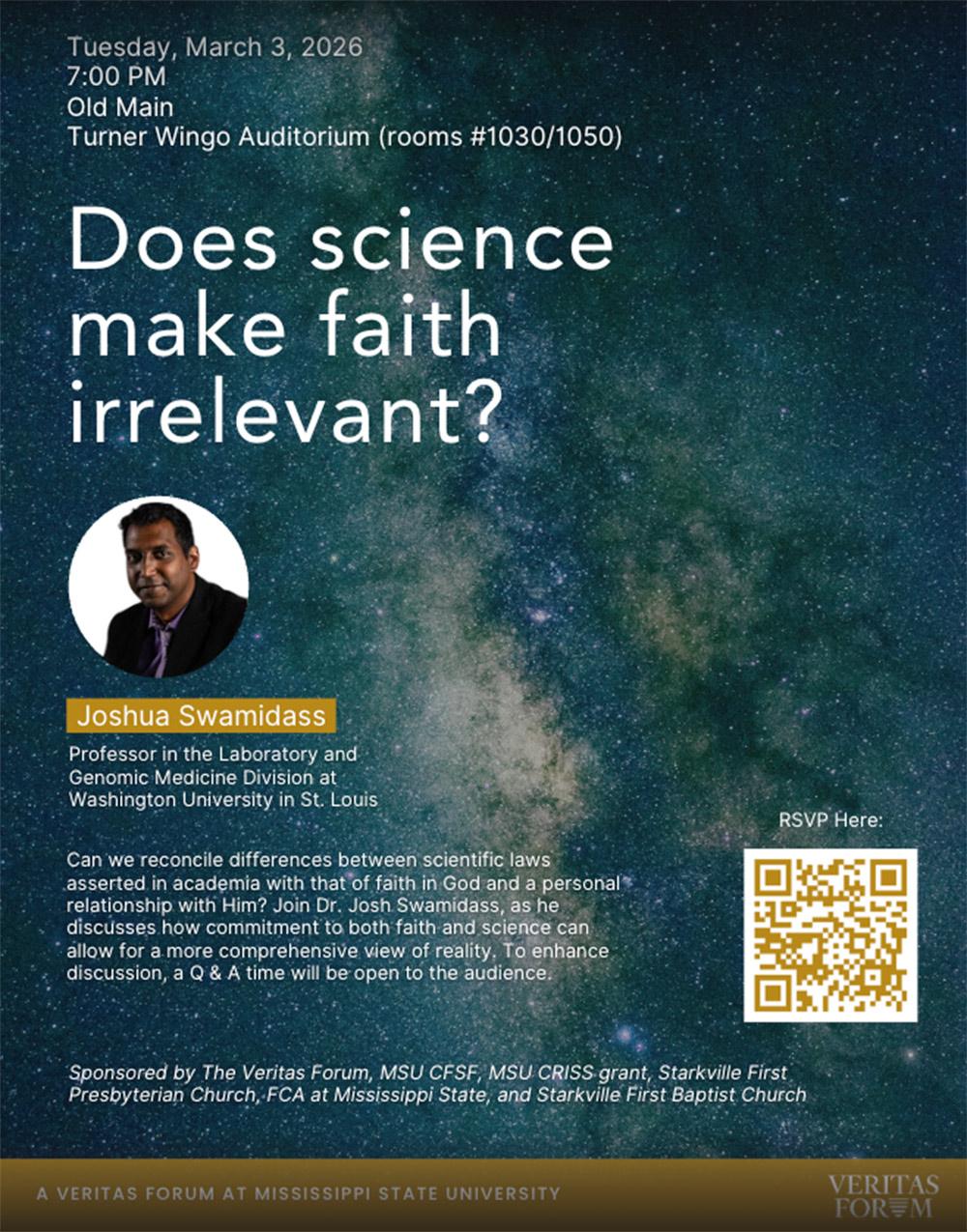 Veritas Forum promotional graphic